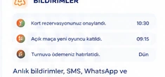 Bildirim sistemi